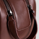 BOLZR  Kulturtasche veganes Leder Reissverschluss