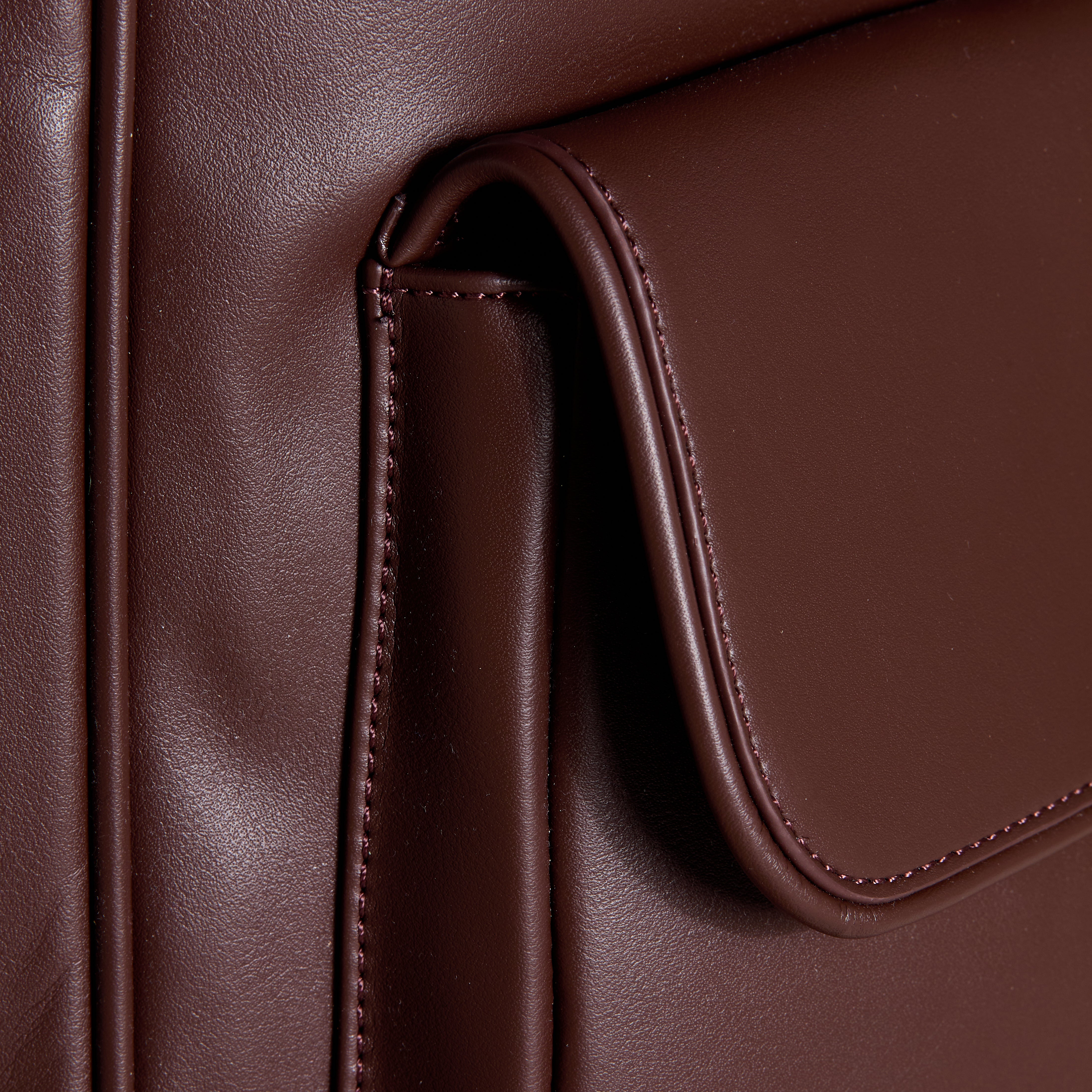 BOLZR  Rucksack  veganes Leder Naht