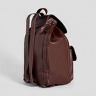 BOLZR Rucksack veganes Leder Seitenansicht