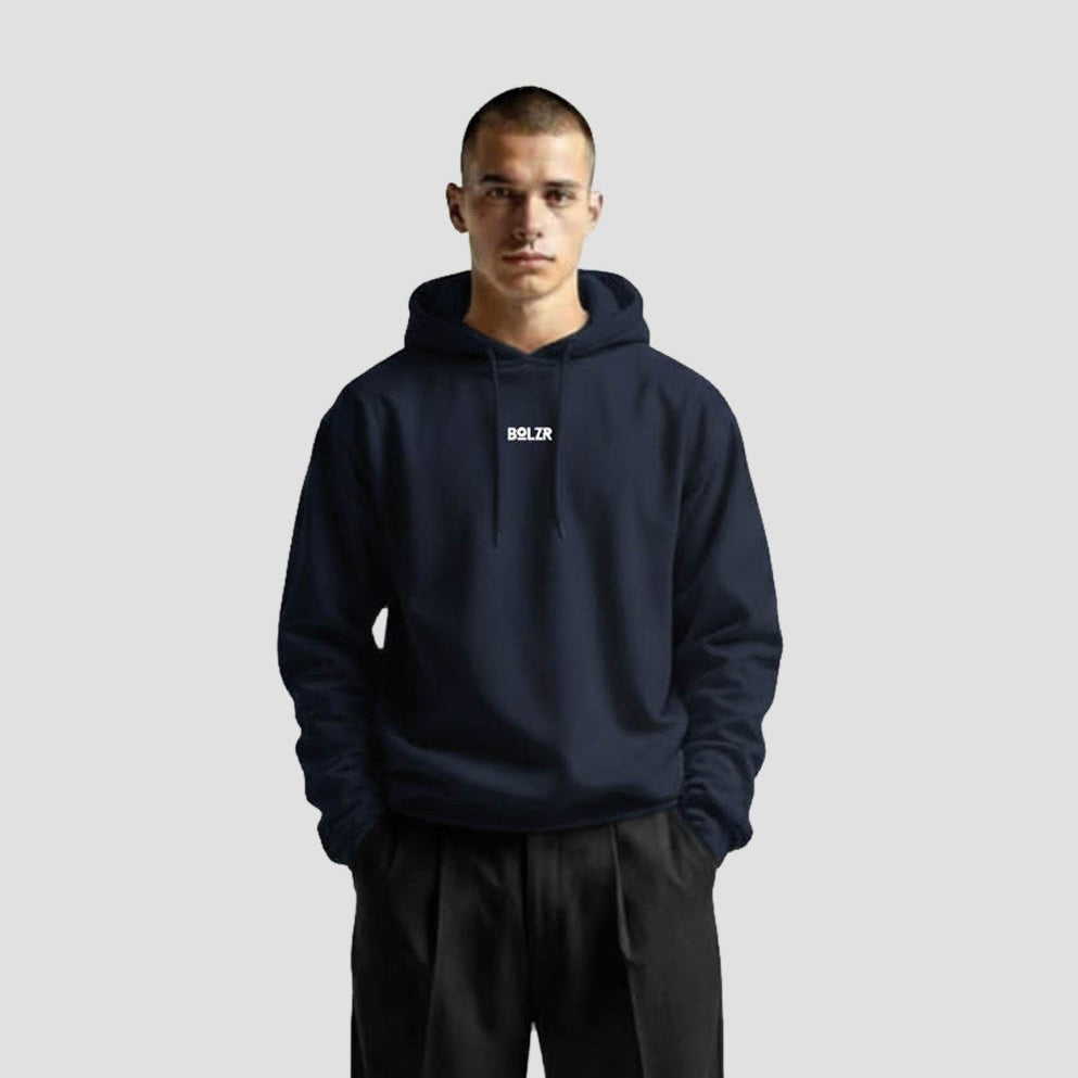 BOLZR Red 350 GSM Hoodie Navy [LIMITED]