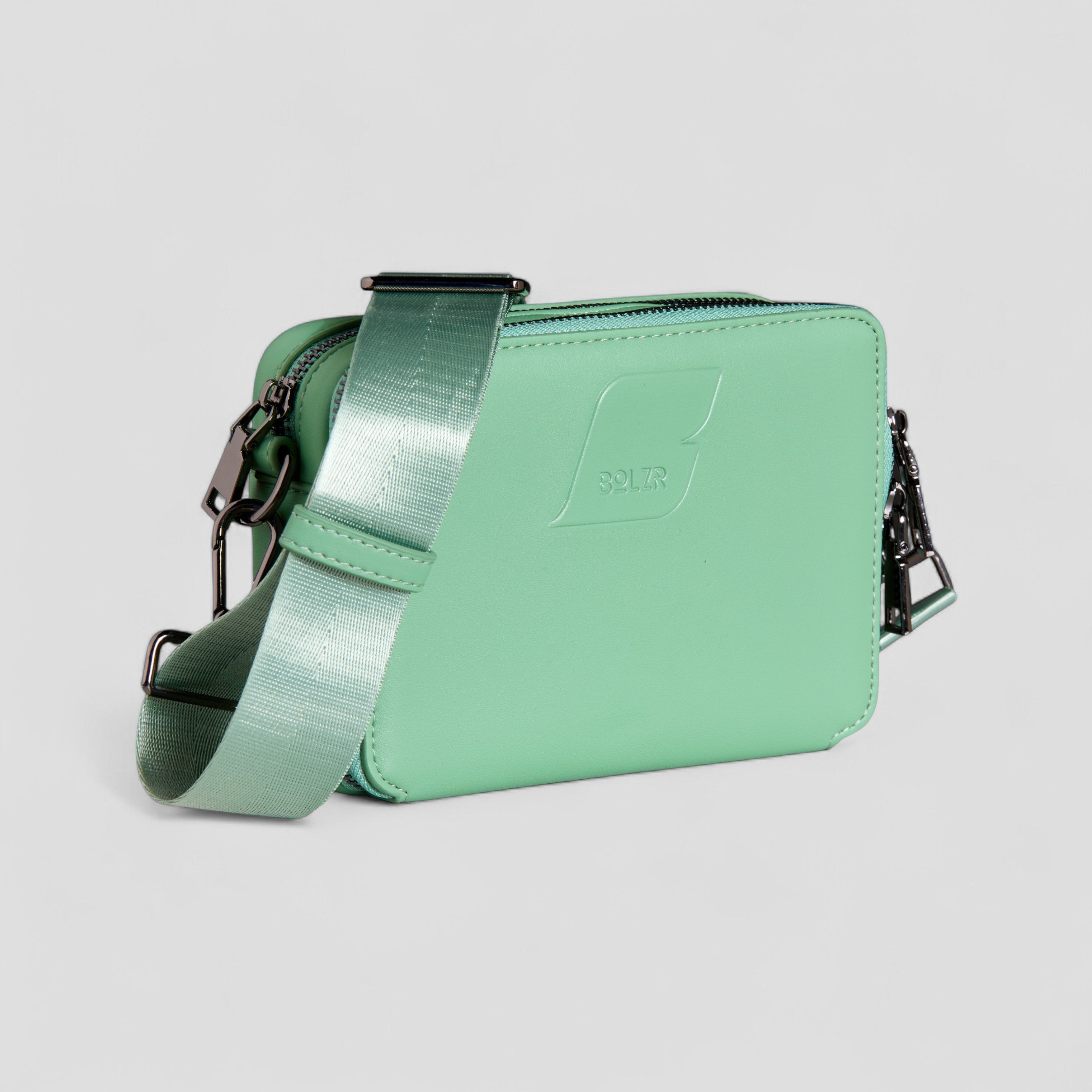 BOLZR Crossbody Bag [Verdé] gruen Detail Seite
