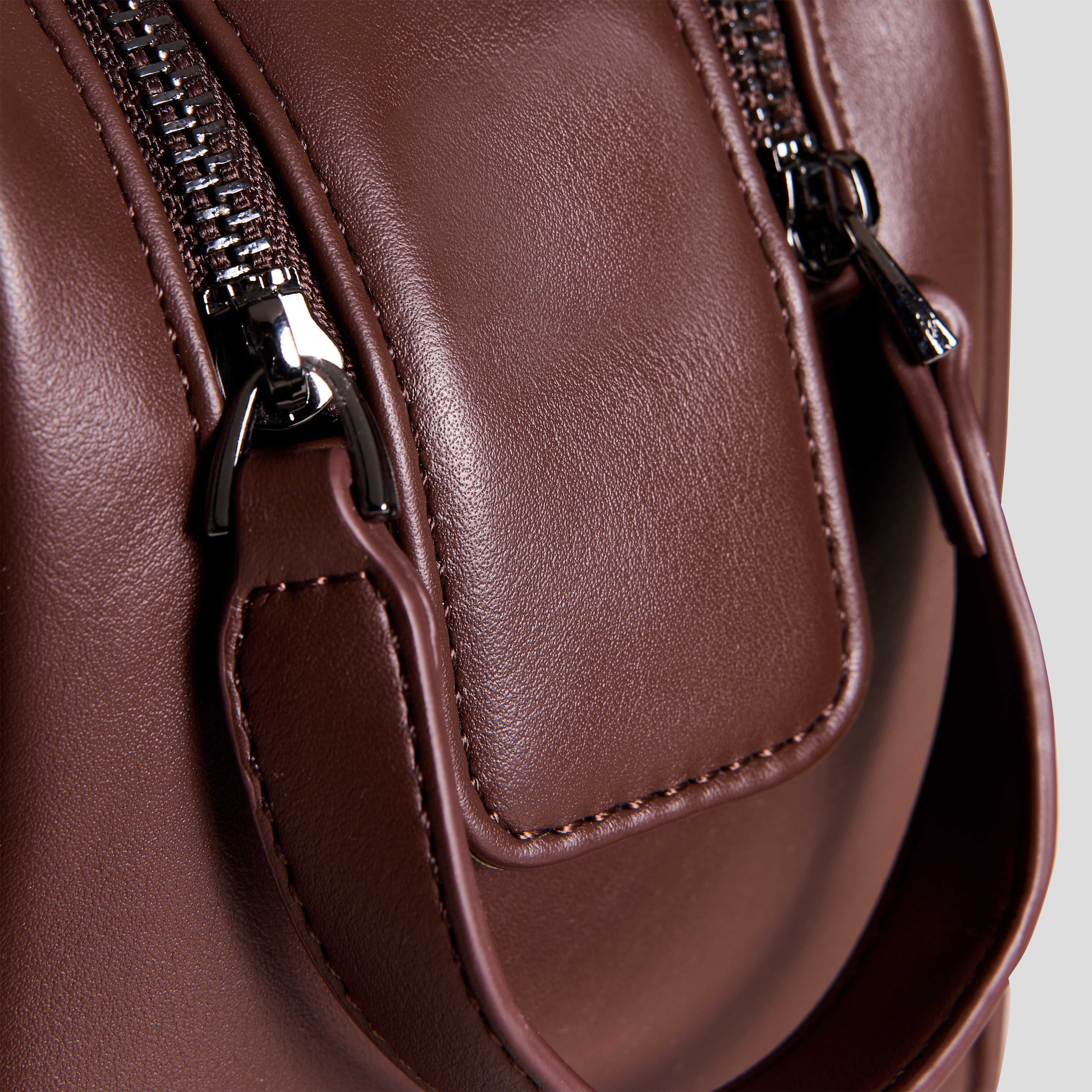 BOLZR  Kulturtasche veganes Leder Reissverschluss