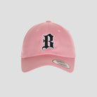 BOLZR Low Profile Cotton Twill Dad Cap [Pink/ Black] 