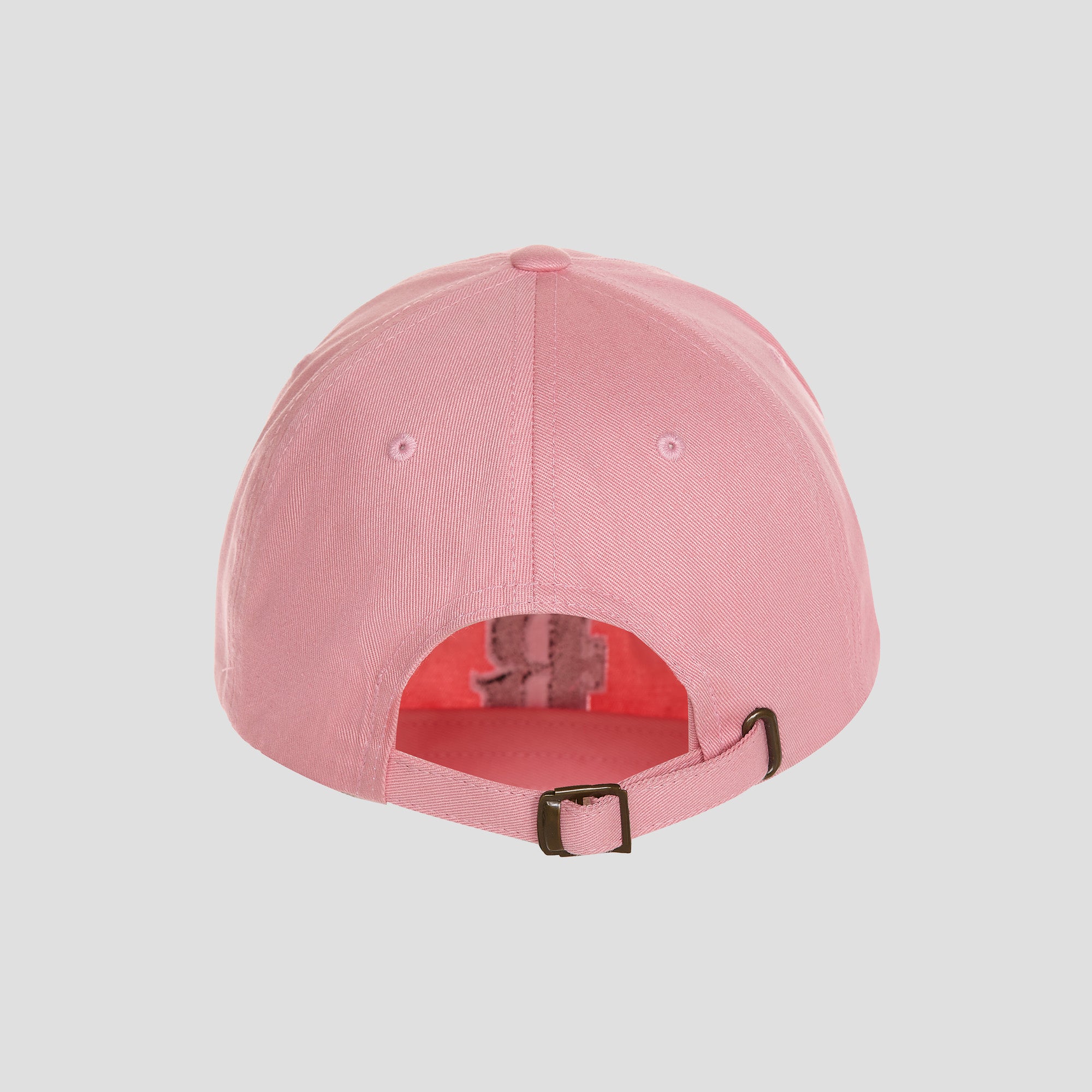 BOLZR Low Profile Cotton Twill Dad Cap [Pink/ Black]  back