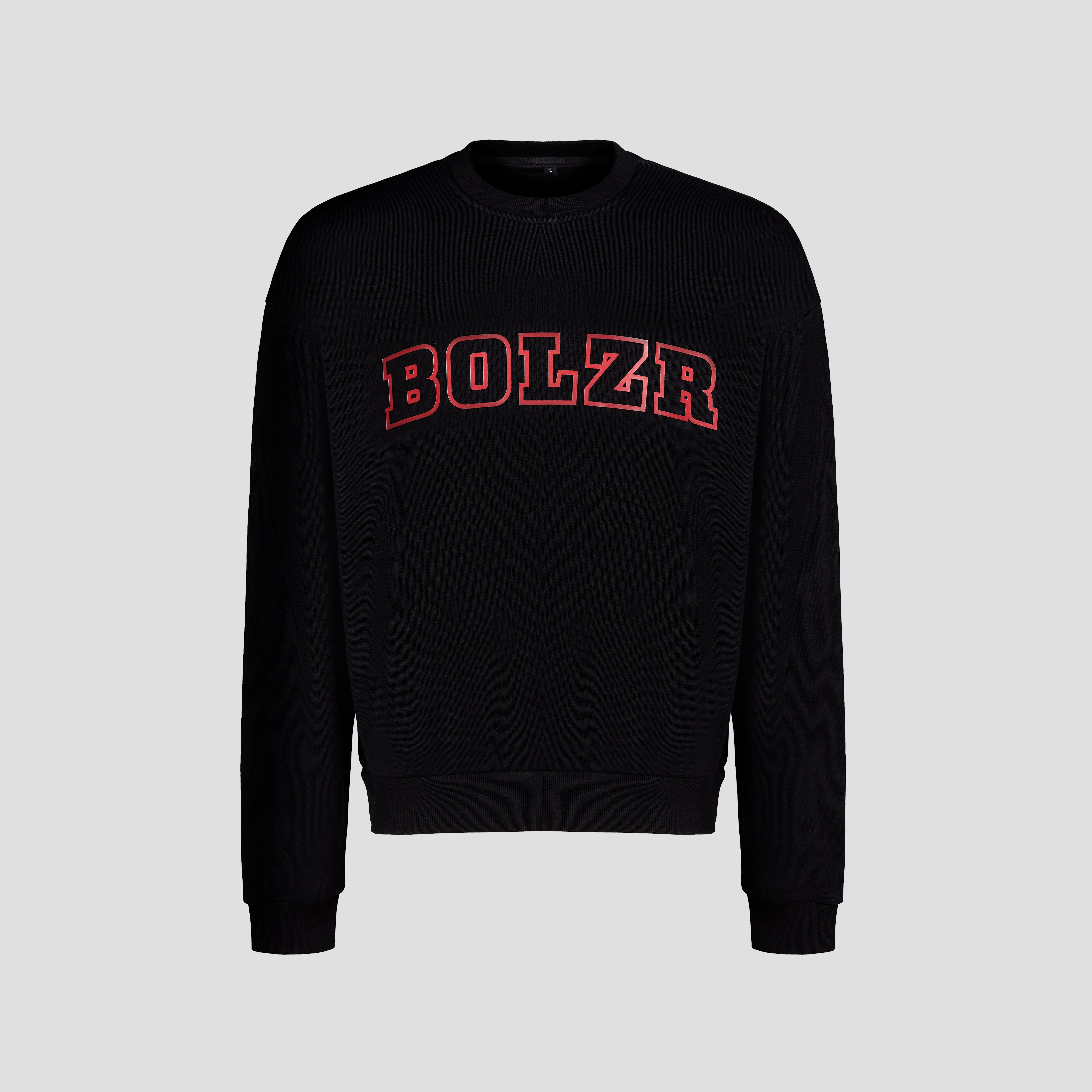 Crewneck Sweatshirt aus Bio-Baumwolle [Schwarz]