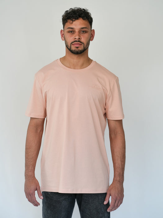 Bolzr Embroidered T-Shirt | Peche