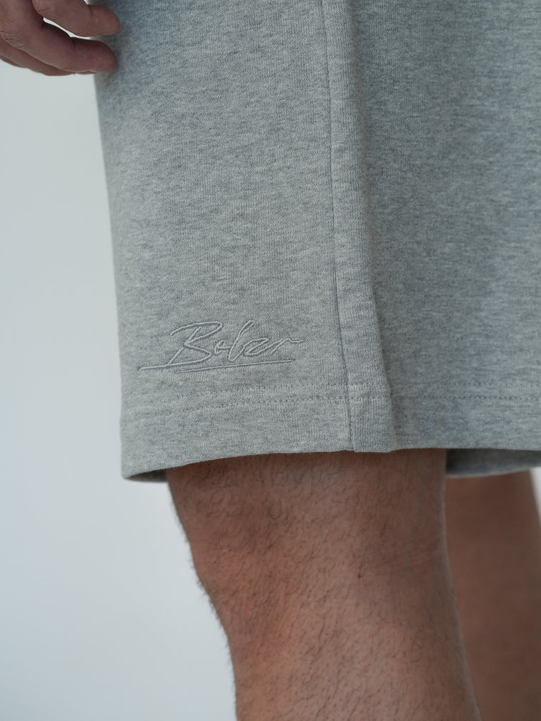 Bolzr Embroidered Joggingshorts | Grey