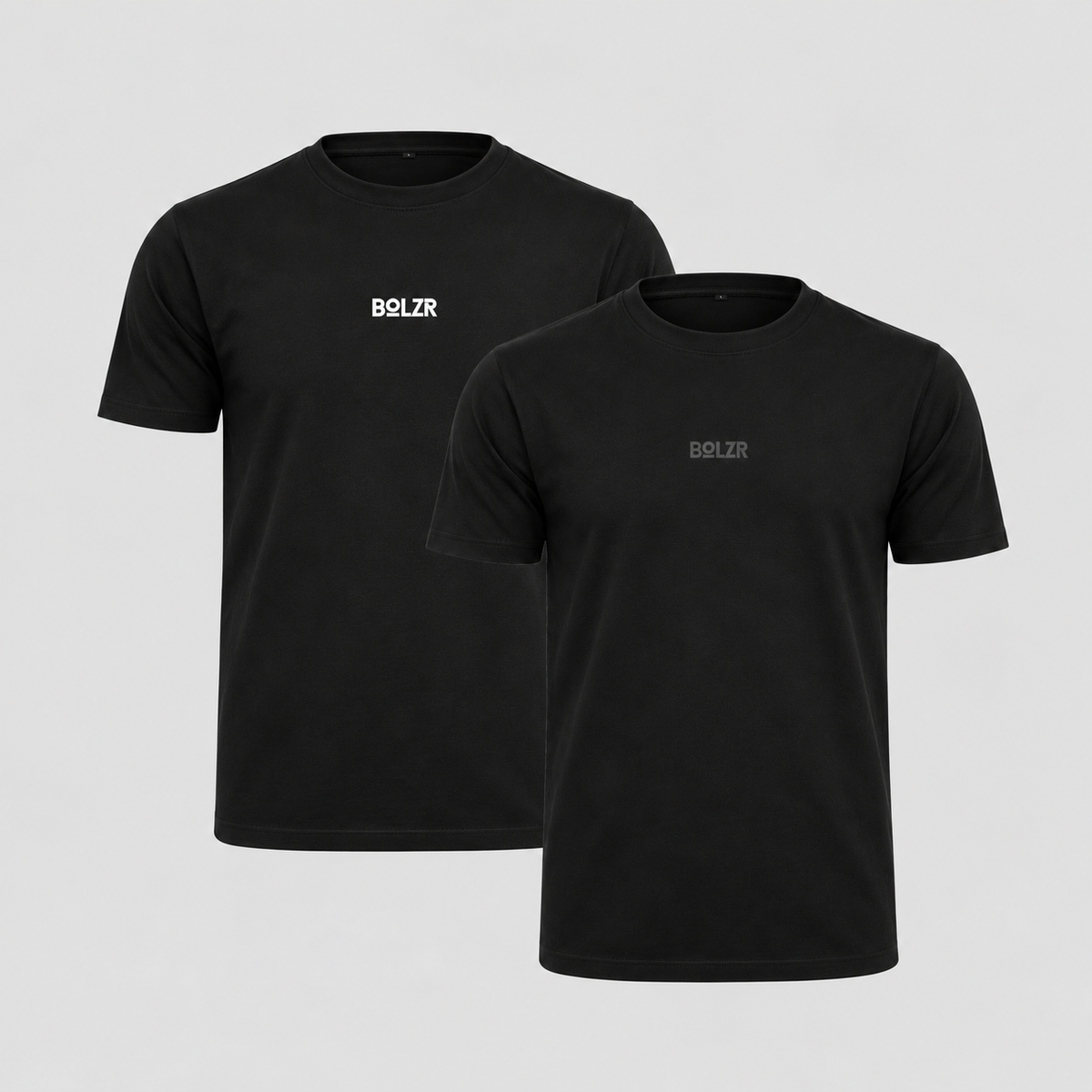BOLZR RED 2er-Set Classic T-Shirt [Black]