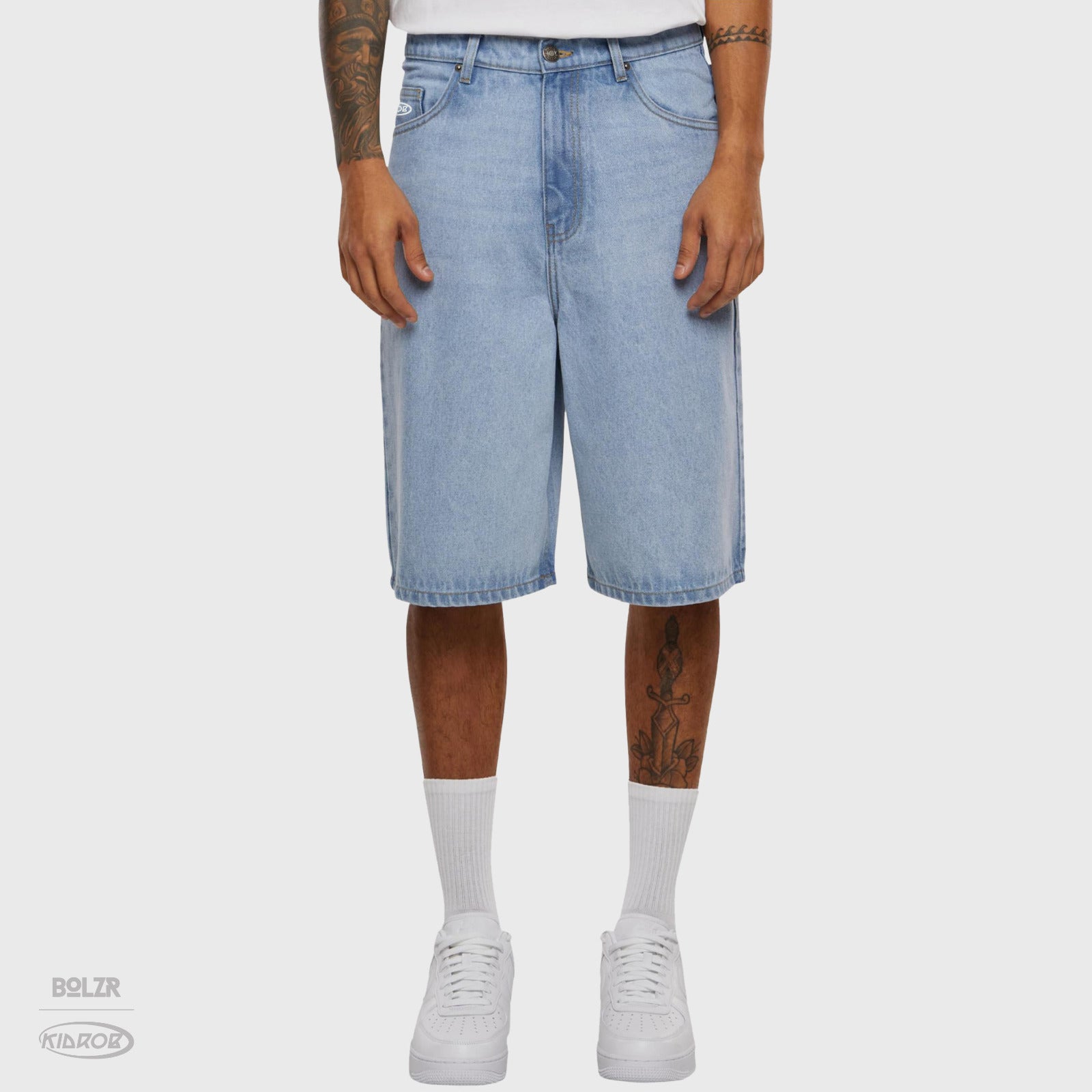 Robert Andrich Kidrob Heavy Denim Jorts [Light Blue washed]