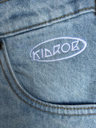 Robert Andrich Kidrob Heavy Denim Jorts [Light Blue washed] logo BOLZR