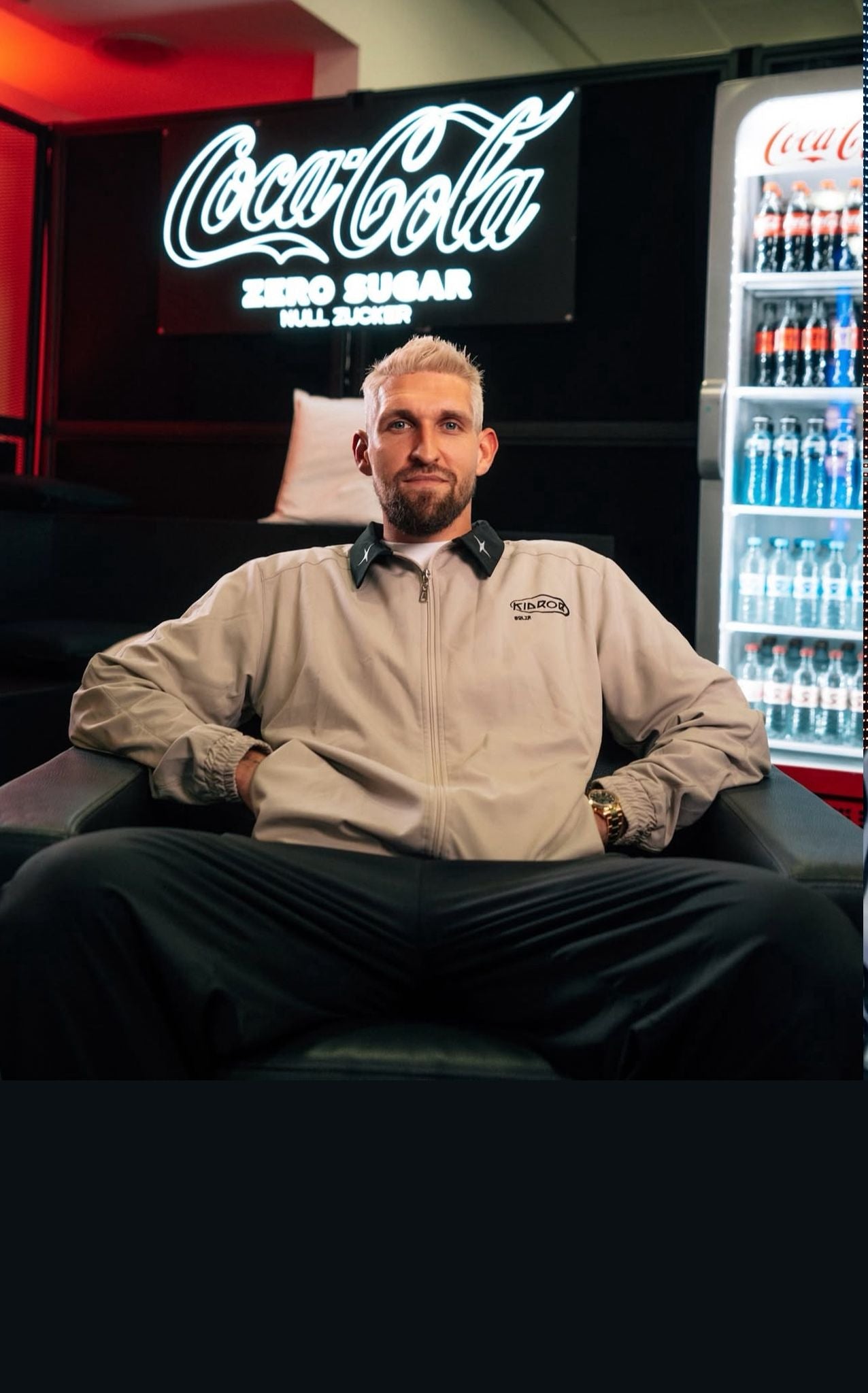 Robert Andrich Kidrob Trackpant Open Leg [Black] Back RA