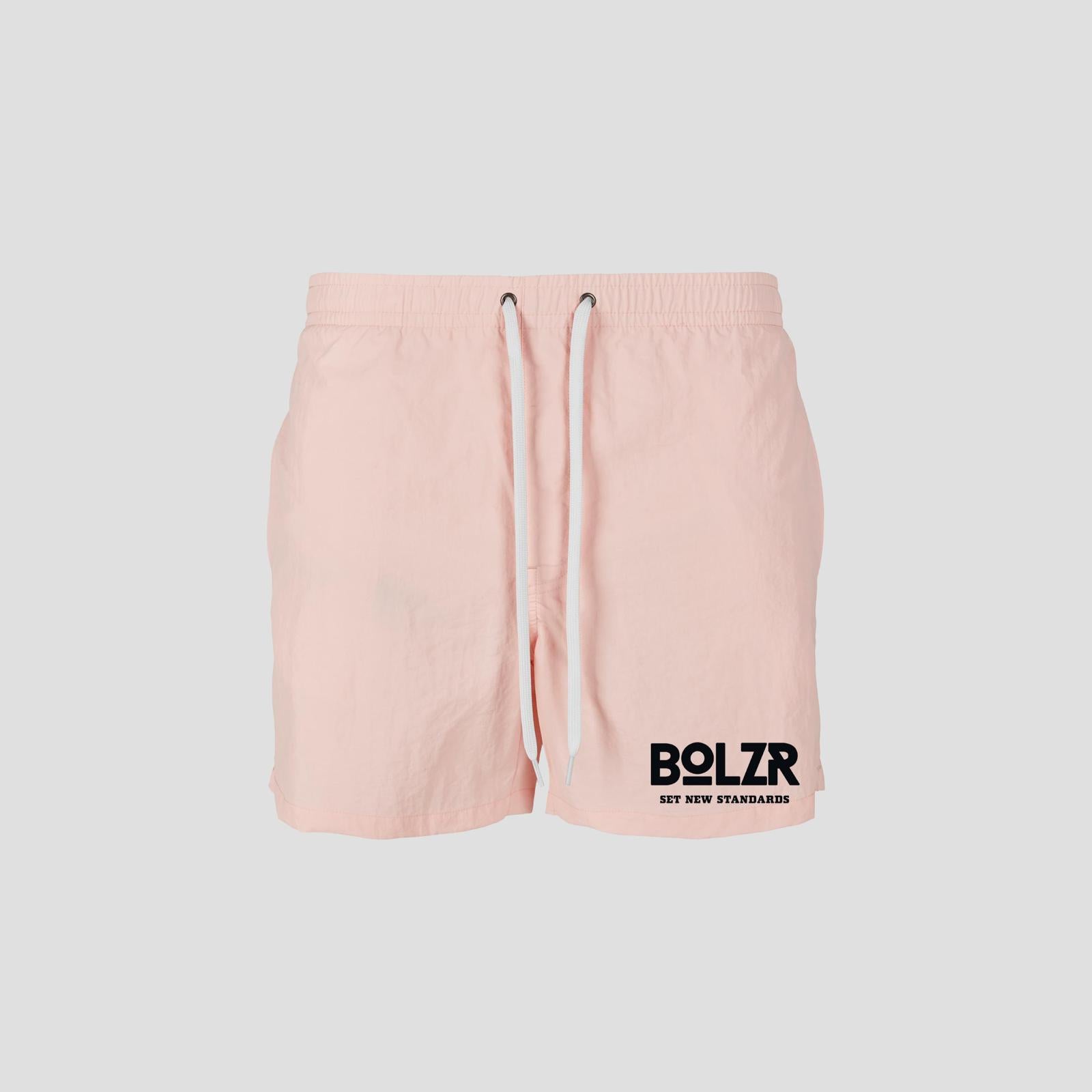 BOLZR Red Badehose [Pink / Schwarz]