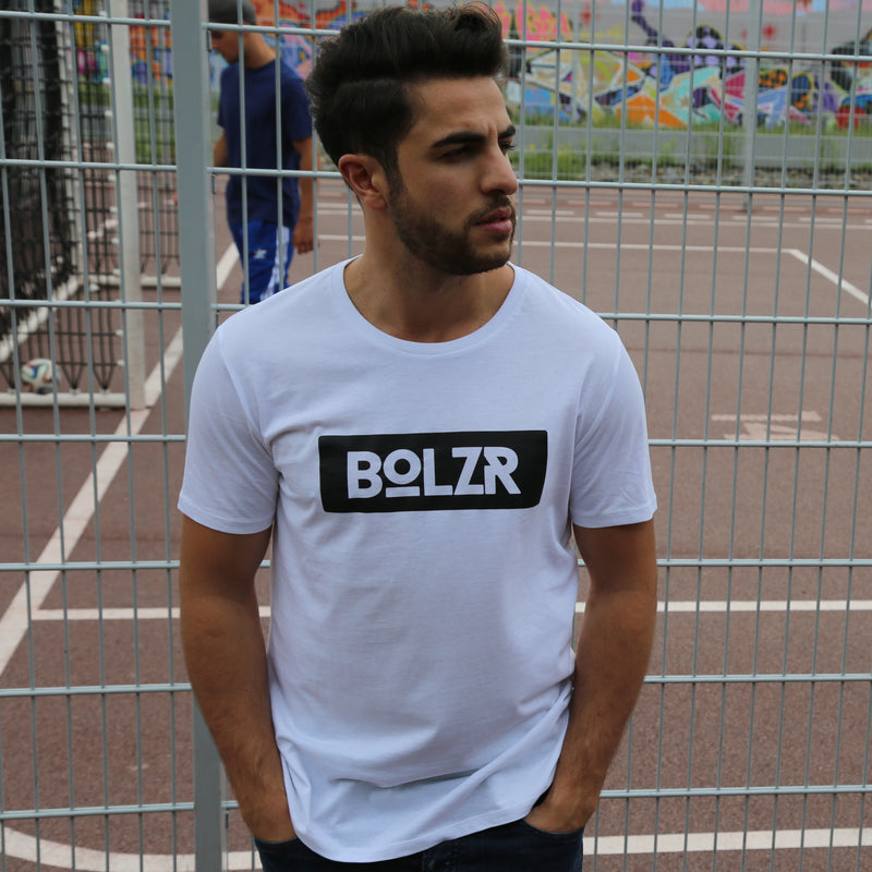 Bolzr T-Shirt | White black