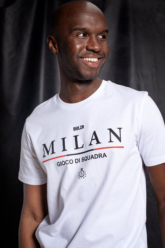 Bolzr T-Shirt MILAN | Weiß