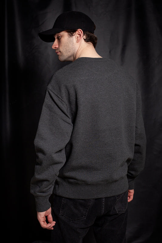 Bolzr Sweater JAPAN | Dunkelgrau |  Oversized