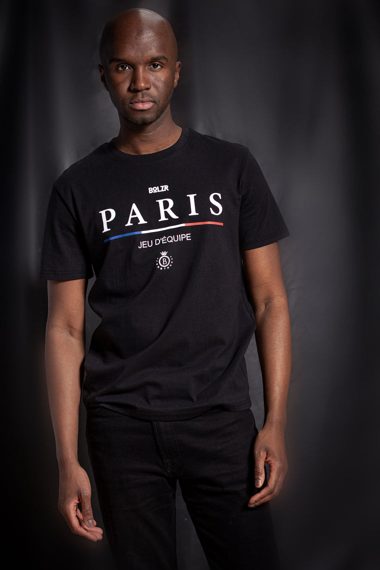 Bolzr T-Shirt PARIS | Schwarz