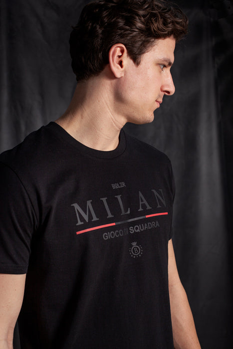 Bolzr T-Shirt MILAN | Schwarz