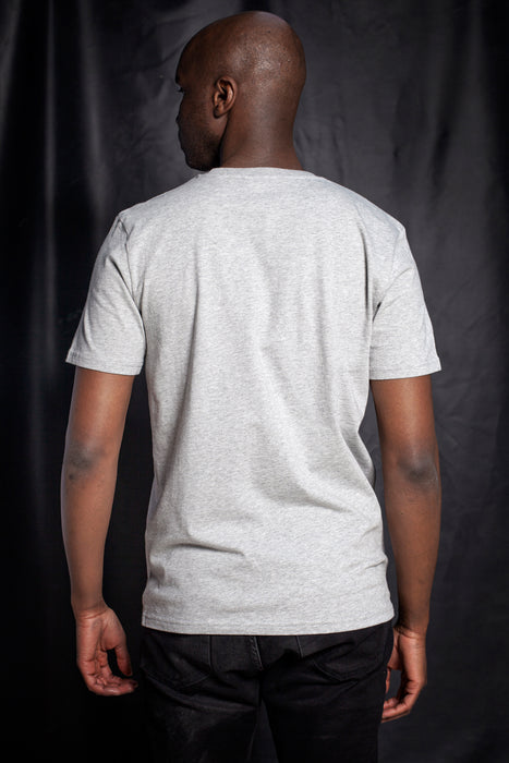 Bolzr T-Shirt JAPAN | Gray with embroidered logo