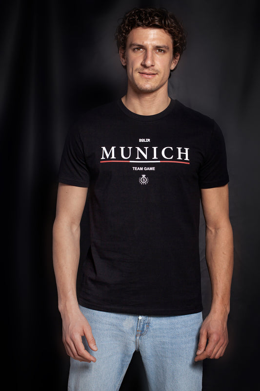 Bolzr T-Shirt MUNICH | Schwarz