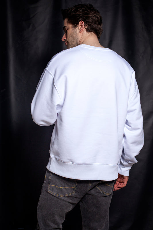 Bolzr Sweater JAPAN | White | oversized