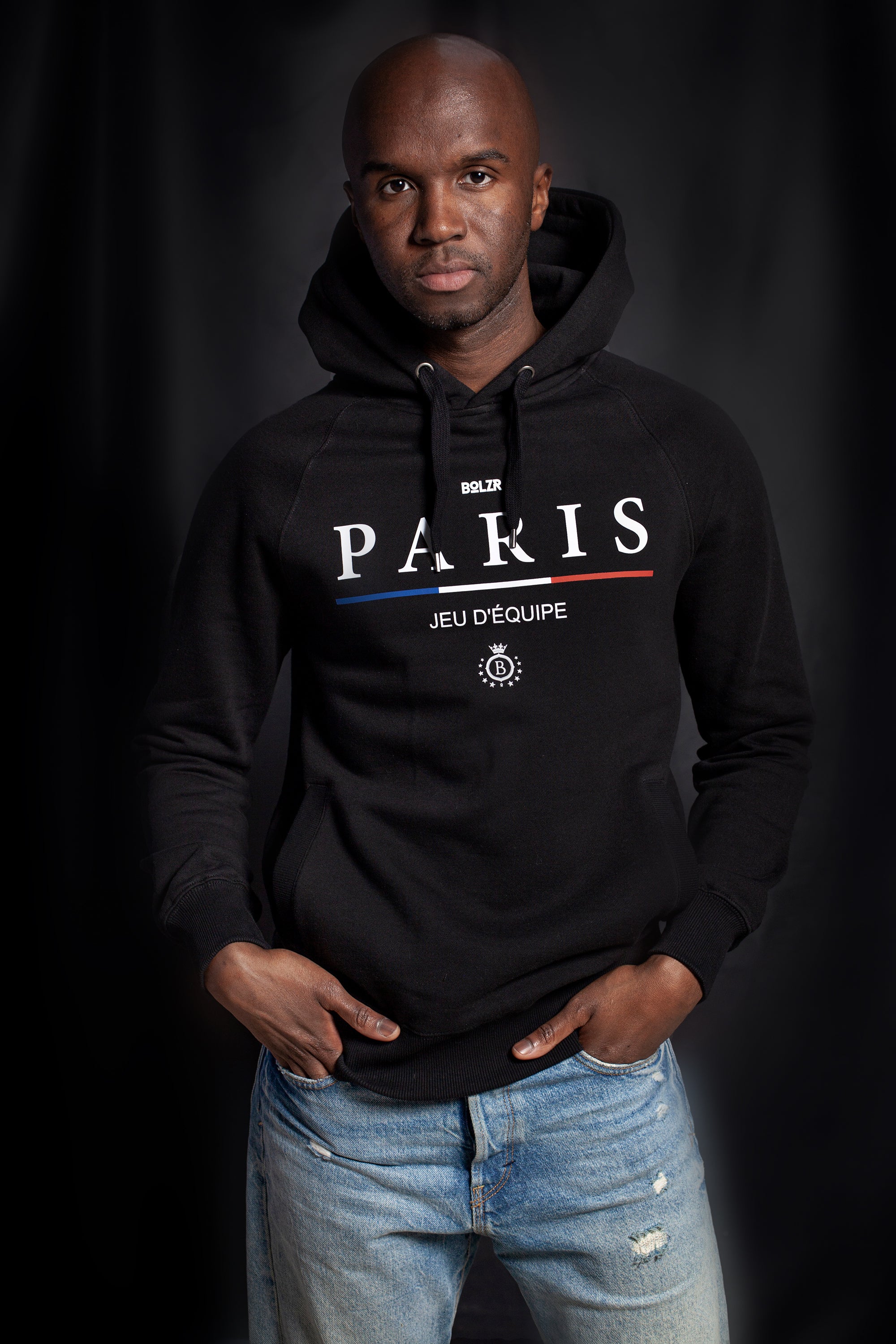 Bolzr Hoodie PARIS | Black