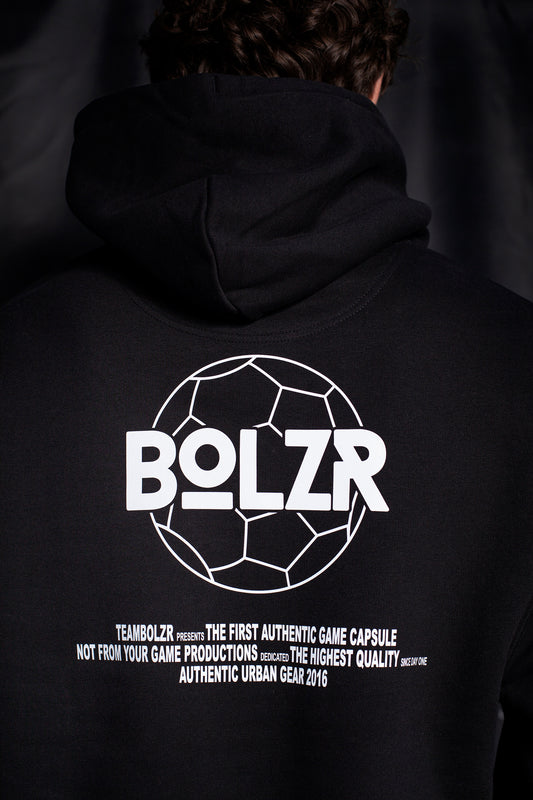 Bolzr Hoodie  | Schwarz | Oversized