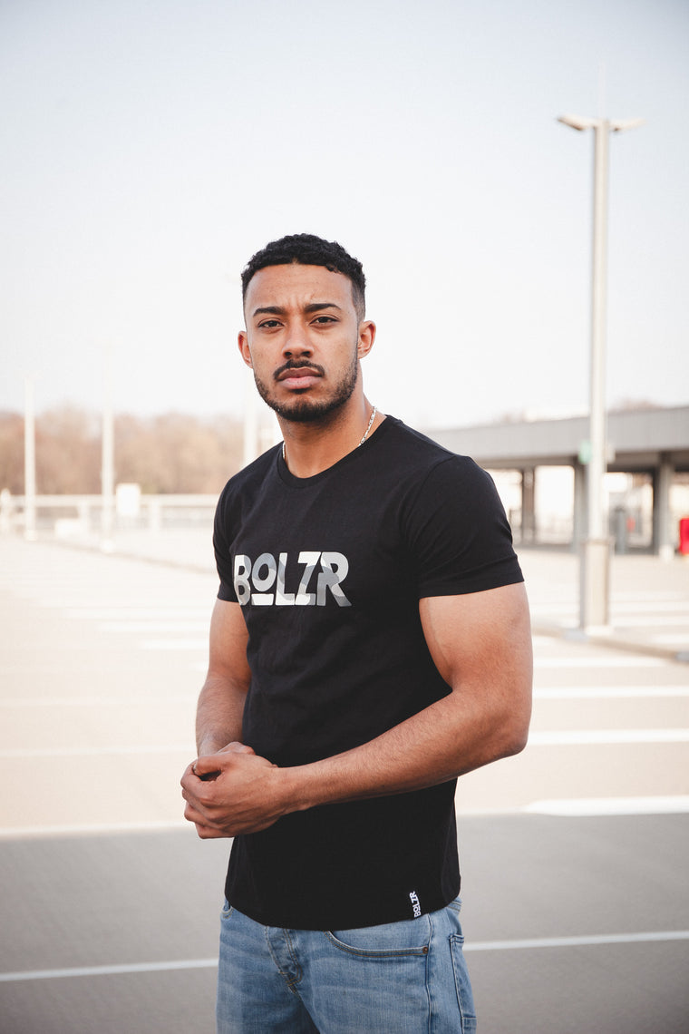 Bolzr T-Shirt | Black & Camo