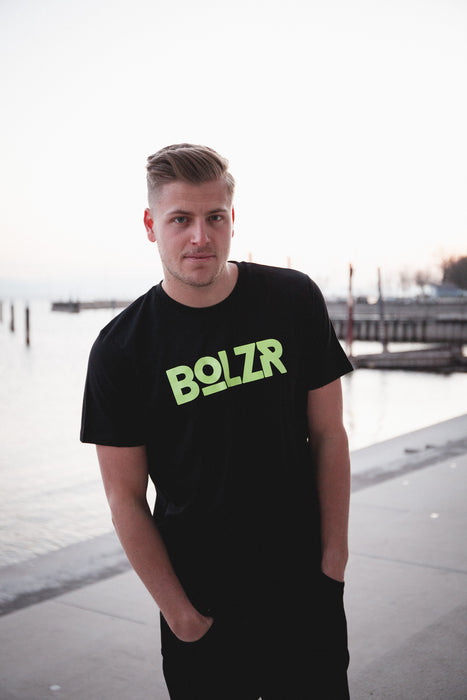 Bolzr T-Shirt | Schwarz & Neongelb
