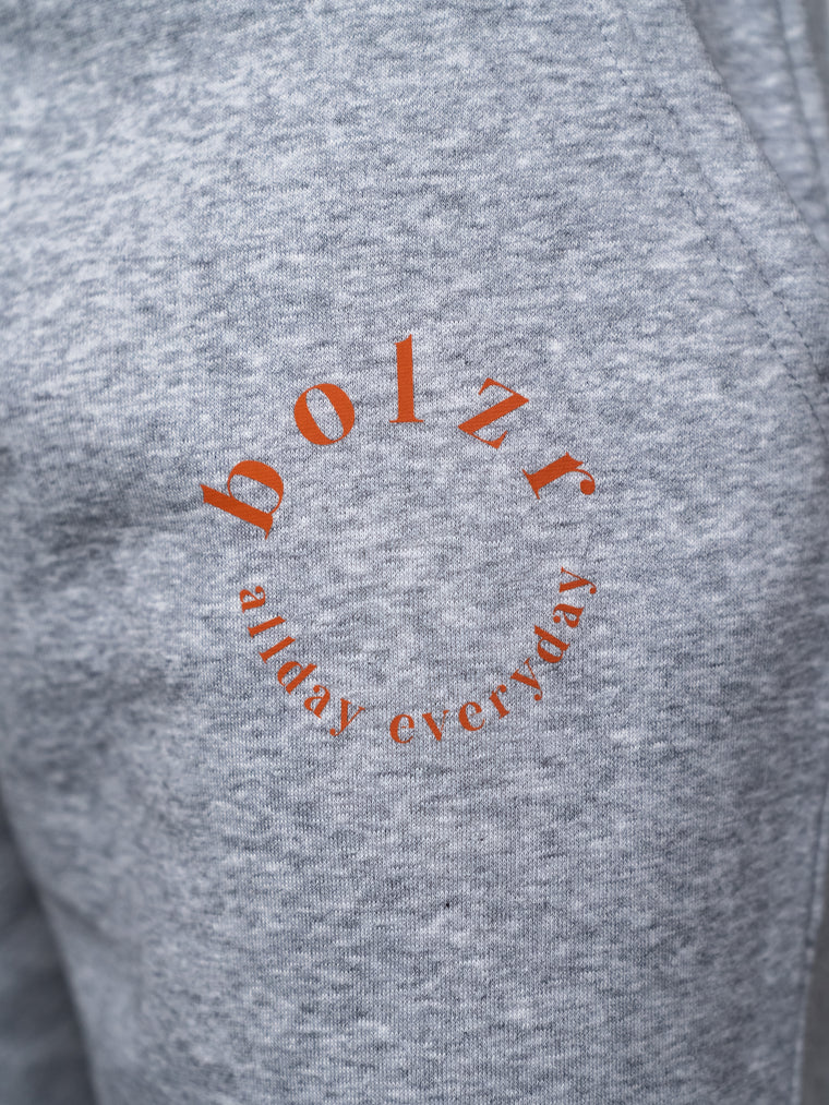 Bolzr jogging shorts | heather grey