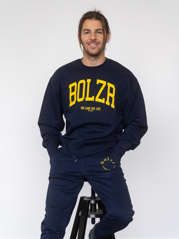 Bolzr Oversized Sweater | navy
