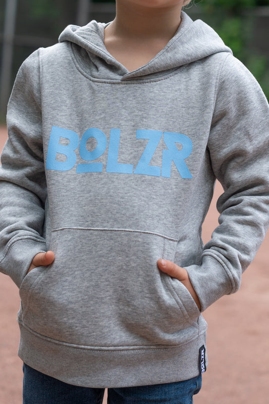 Bolzr Hoodie KIDS | light grey