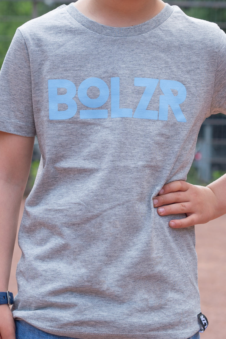 Bolzr T-Shirt KIDS | light grey